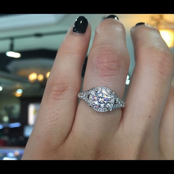 Original Silver Wedding/Engagement Ring - Picture 4 of 7